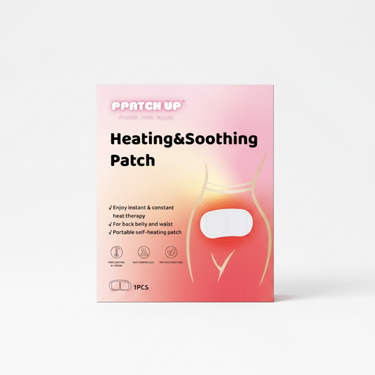 The PpatchUp™ Menstrual Relief Patch – Natural Cramp & Back Comfort