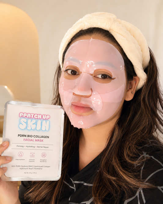 PPatch Up Skin™ PDRN Bio Collagen Hydrogel Mask
(34g)