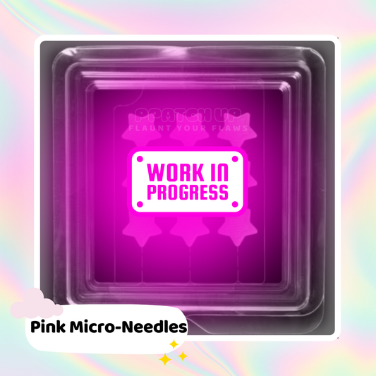 Pink Microneedle Acne Patches (9 Patches)